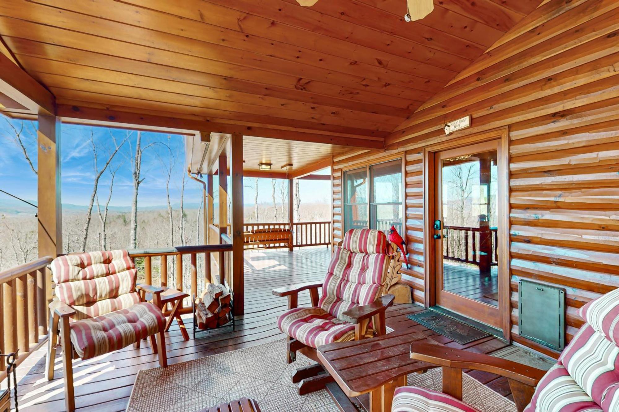 Bougie Bear Cabin Morganton Exterior foto